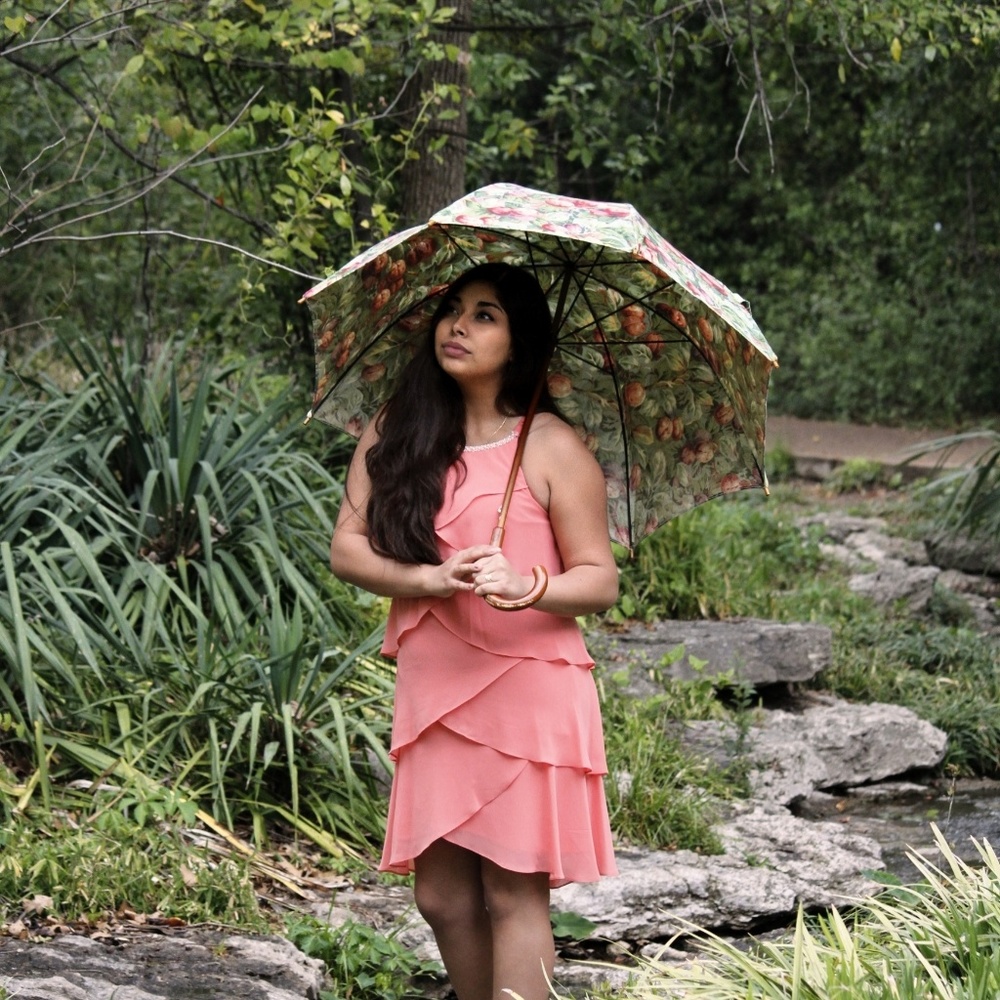 S.L. fashions tiered halter dress